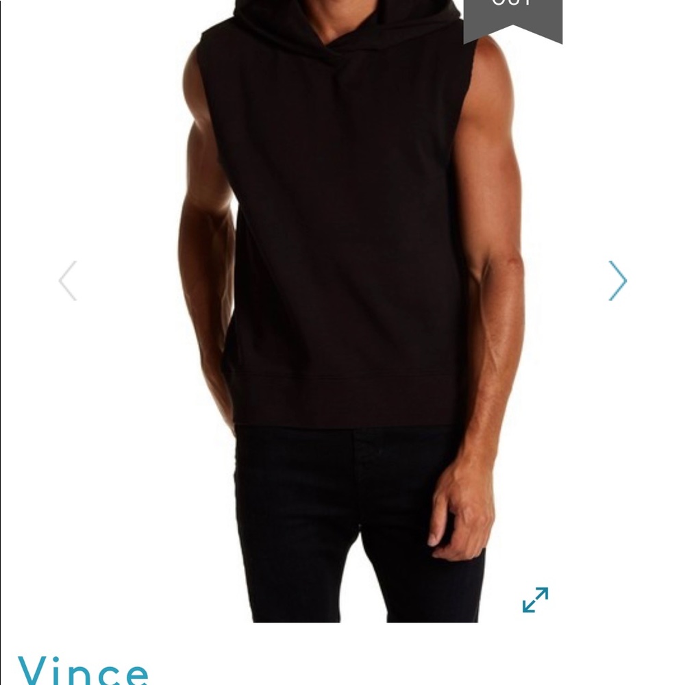 Vince sleeveless Hoodie